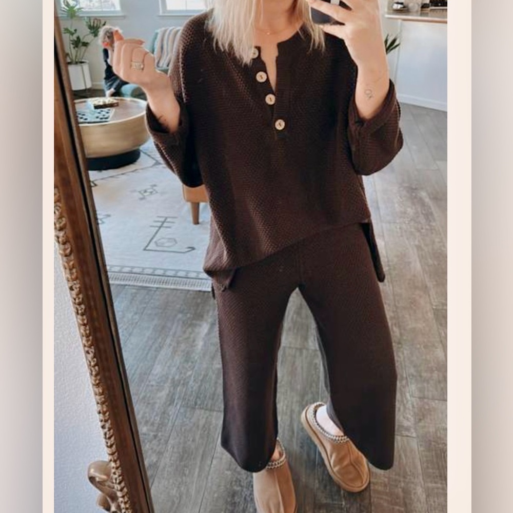 Free People Hailee Sweater Set size medium